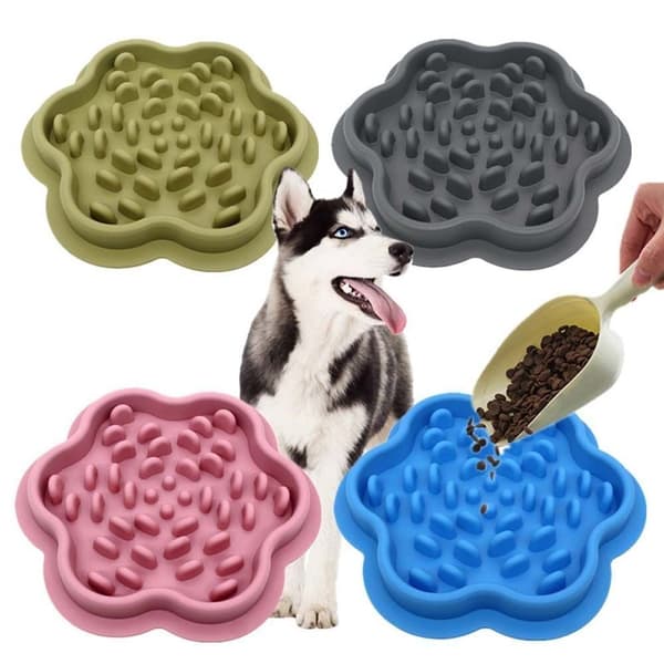 Spisefoderfad Pet Food Bowl PINK Pink