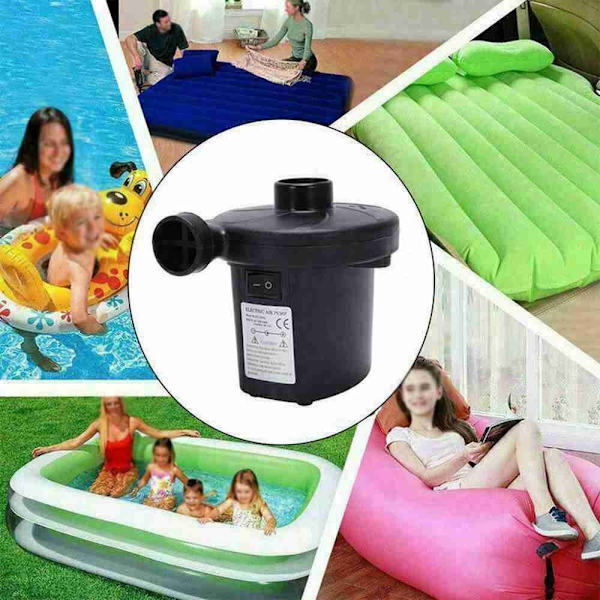 Elektrisk luftpump poolinflatorkompressor