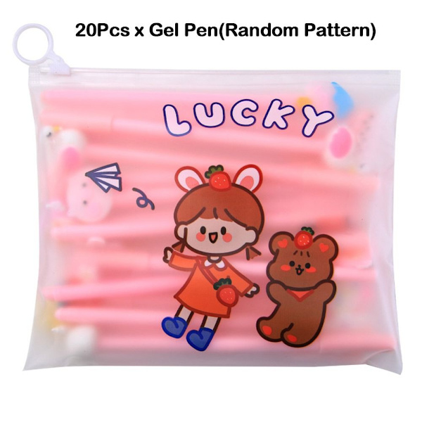 20st Gel Pennor Neutral Pen Marker Pen Random Pattern