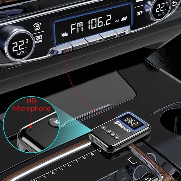 Bluetooth 5.0-mottagare kompatibel sändaradapter
