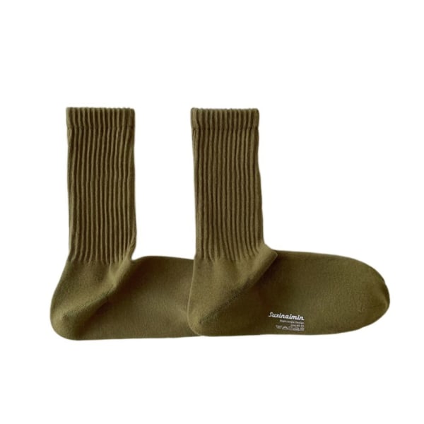 Par lange sokker Høje høje sokker ARMY GREEN army green