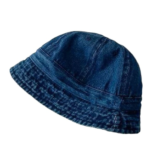 Bucket Hat Solhætte MØRKEBLÅ S Dark blue S