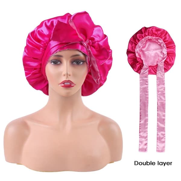 Satin Bonnet Damehatter 1 1 1