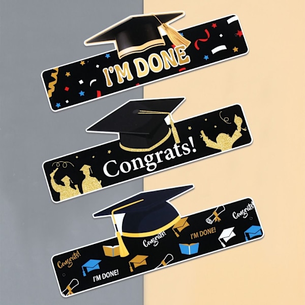 9kpl Graduation Paper Hat Mortarboard Cap CC C