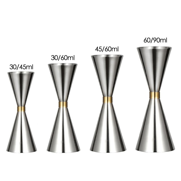 Double Cocktail Jigger Bar Mittaus Jigger 30/45ML 30/45ml