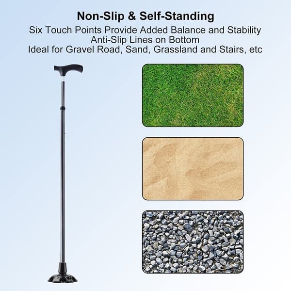 Cane Tip Cane Stand Självstående