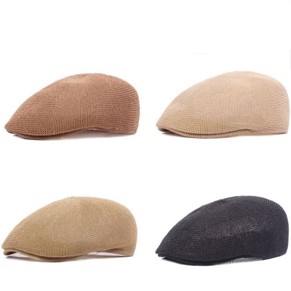 Cabbie Flat Caps Basker Ivy Cap GRÅ grey