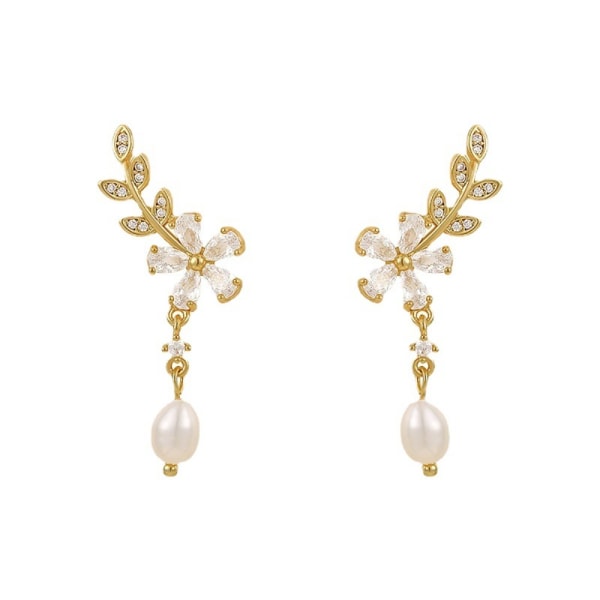 Pearl Stud Korvakorut Riippuvat Earrin 2 2 2