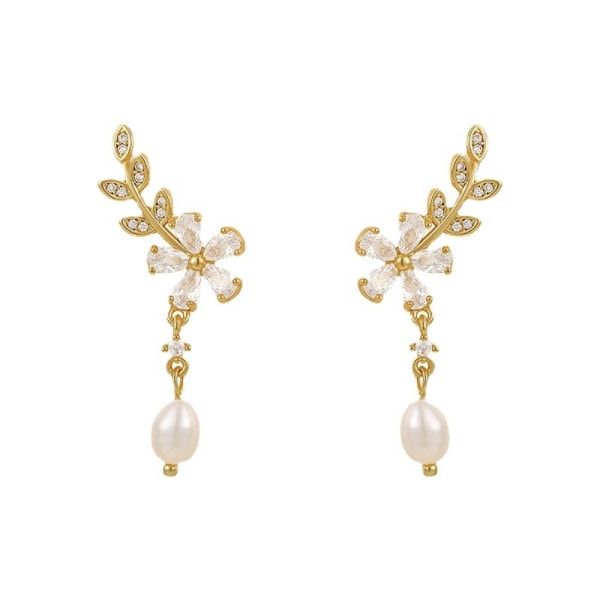 Pearl Stud Korvakorut Riippuvat Earrin 2 2 2