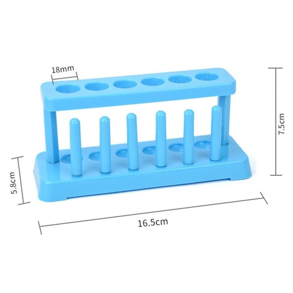 Plast testrørstativ Centrifugerørholder Labrørsstativ
