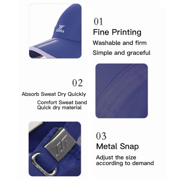 Justerbar baseballkasket Trucker Hat LAKE BLUE lake blue