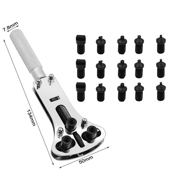 Watch Reparationsverktyg Clock Remover Tools Kit Back Case Opener