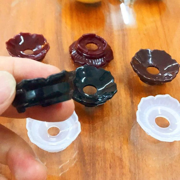 5 kpl Lotus näytön alustan pidike Crystal Ball näyttöteline COFFEE Coffee