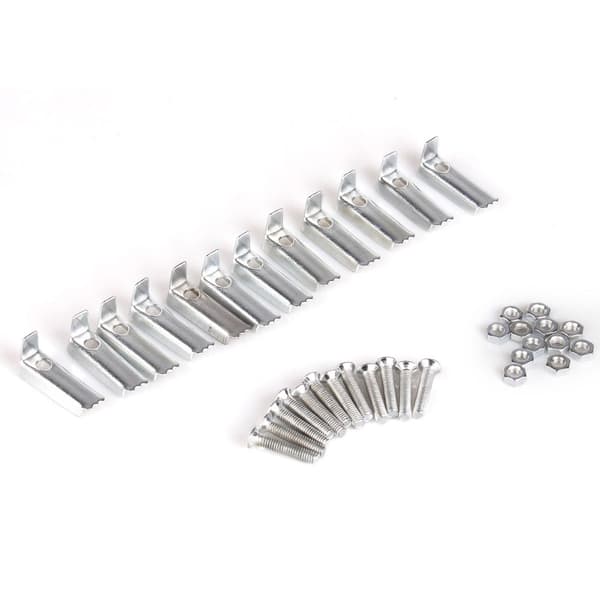 3st/ set Bilpedal Cover SILVER Silver