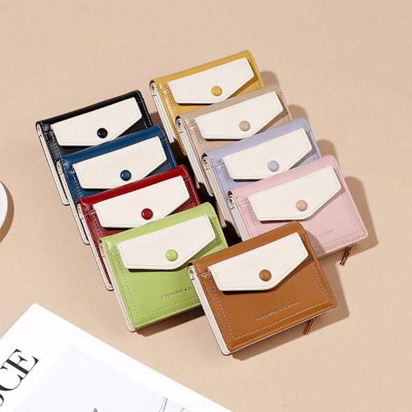 Mini Envelope Wallet Säilytyskukkaro KELTAINEN yellow