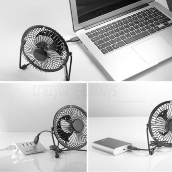 4 tuuman / 6 tuuman / 8 tuuman jäähdytystuuletin USB -jäähdytin 4 tuumaa 4 tuumaa 4inch
