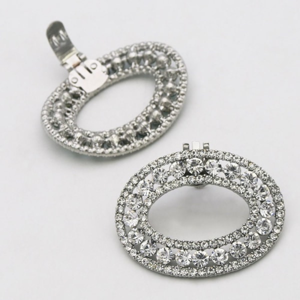 Rhinestone Shoe Clip Shiny Dekorativ Clip 1 1 1