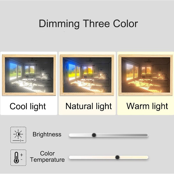 INS Deco Led lysmaling 23X17CM02 02 23x17cm02