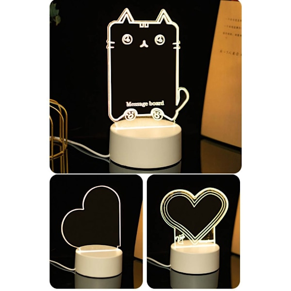 Led Message Board Akryl Note Board 2 2 2
