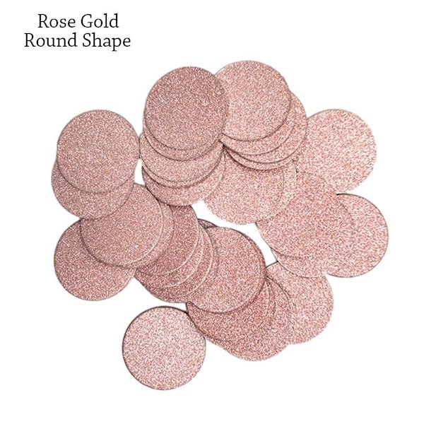 200kpl Paper Confetti Paperitähteet ROSE GOLD VIISIPOIKKAINEN TÄHTI Rose Gold Five-pointed Star-Five-pointed Star