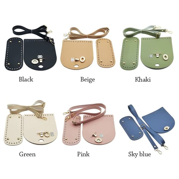 Väska Strap Handväska Vävd GRÖN Green