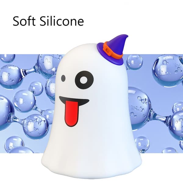 Halloween Party Ghost Grimace Night Light Touch Sensor