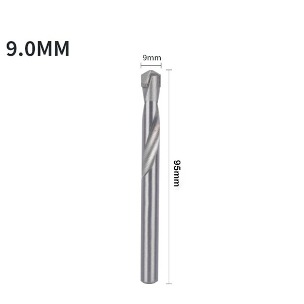 Hardmetallbor Metallbearbeidingsbits 9MM 9mm