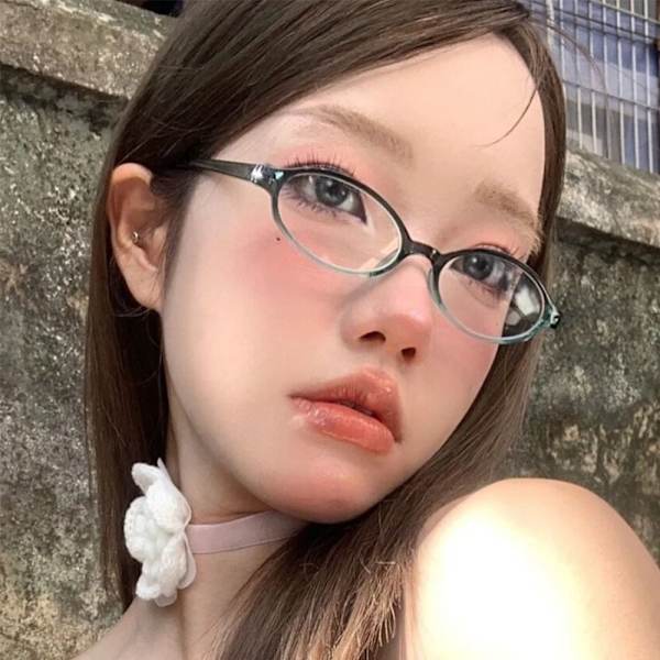 Anti-Blue Light Glasses Myopia Glasses PUNAINEN VAHVUUS 100 Red Strength 100