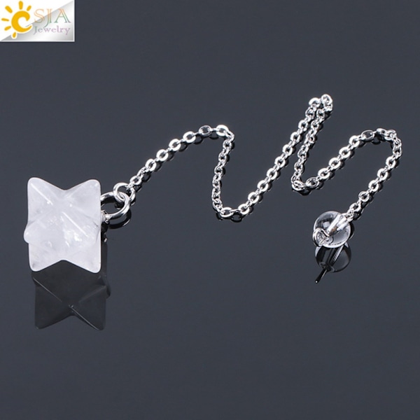 Merkabah-heilurit Kvartsiheiluri VALKOINEN KIDE VALKOINEN KIDE White Crystal