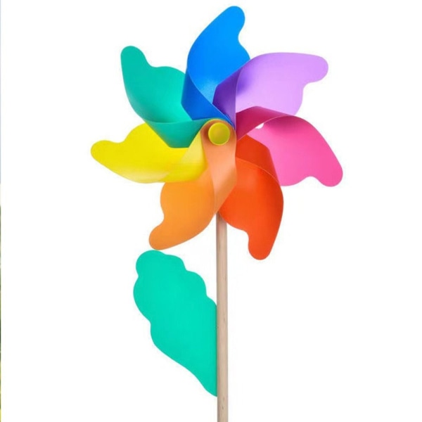 Värikäs Sunflower Windmills Layout Pinwheels Lelut 6 6 6