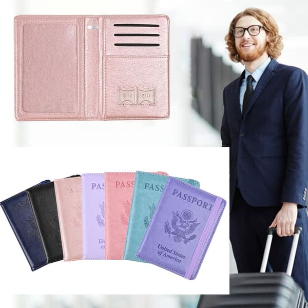Passdeksel Passholder SVART black