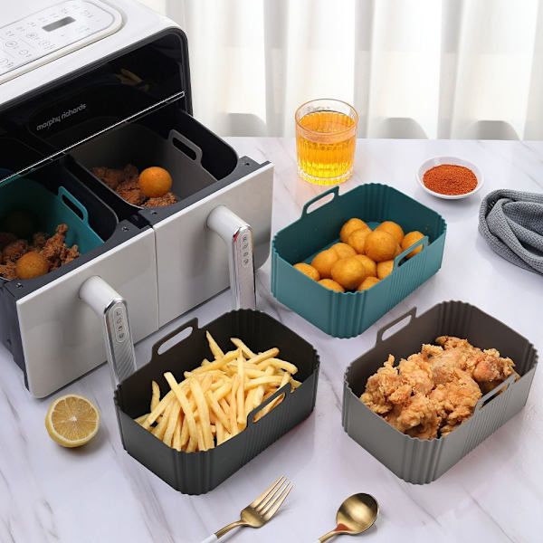 Air Fryer Pot Tray Leivinkori SININEN blue