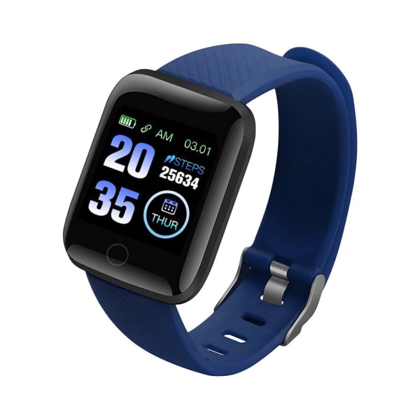 Sport Smart Watch Rannekoru vedenpitävä MUSTA black
