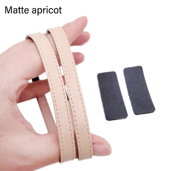 Anti-Løs Sko Bælte Fast Sko Rem MAT APRIKOS MAT matte apricot