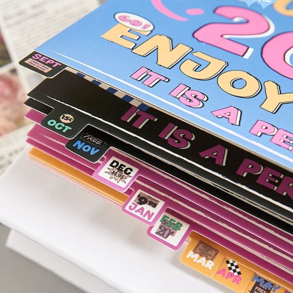 Desktop Calendar Minimalistisk Kalender STYLE 2 STYLE 2 Style 2