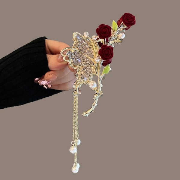 Rose Grab Clip Naisten hiusneula B B B