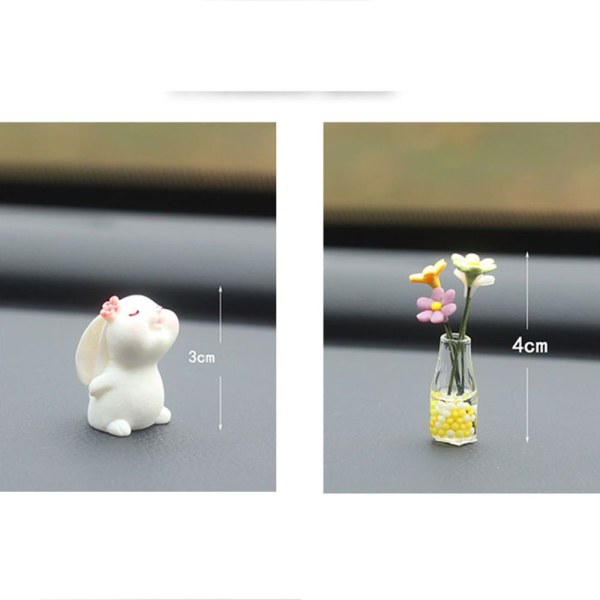 Bilinredning Anime Ornament 2ST VAS 2ST VAS 2PCS Vases