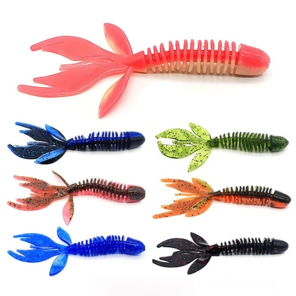 10 kpl / set Fishing Lure Soft Bait 12CM/10GE E 12cm/10gE