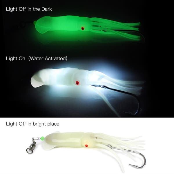 Led Fish Lamp Lure Light RÖTT red