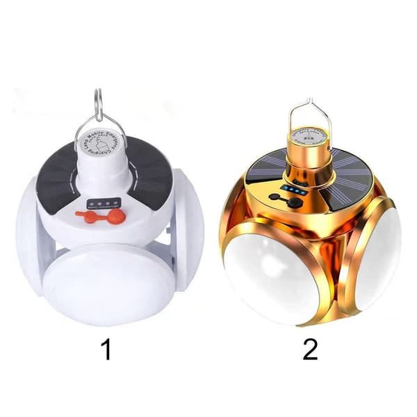 Solcellelampe Led campinglys 2 2 2
