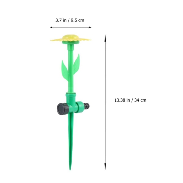 Solsikkesprinklervandingsværktøj Havevandingsværktøj RØD red