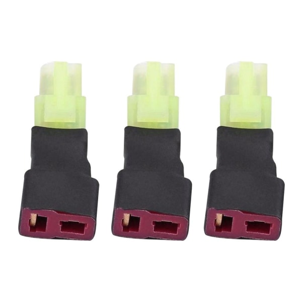 3 stk T Plug Into Mini for Tamiya Plug Adapter Connector T PLUG T Plug Female