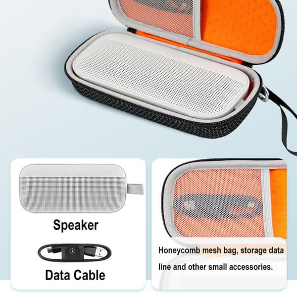 Trådlöst Bluetooth case Bärväska Förvaringslåda