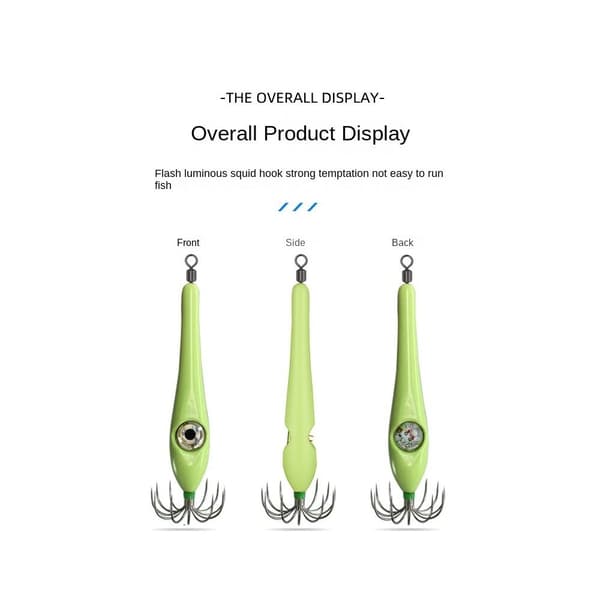 Squid Jigs Fiske Lure Squid Baits explosiv krok
