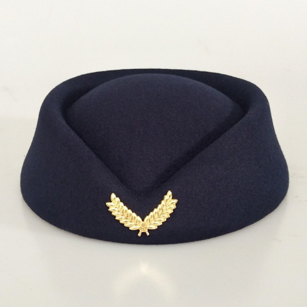 Naispuolinen lentoemäntähattu Air hostess -hattu 7 7 7