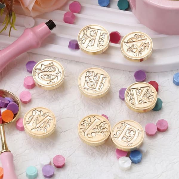 Voks Stempel Hoved Voks Segl Stempel D D D