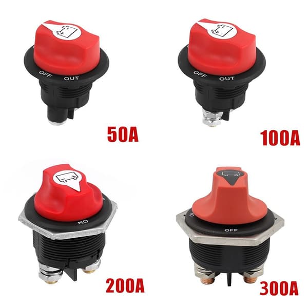 Batteriafbryderisolator afskæring 50A 50A 50A