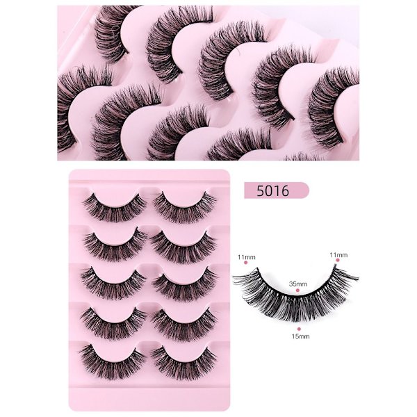 Lösögonfransar Russian Strip Lashes 5017 5017 5017