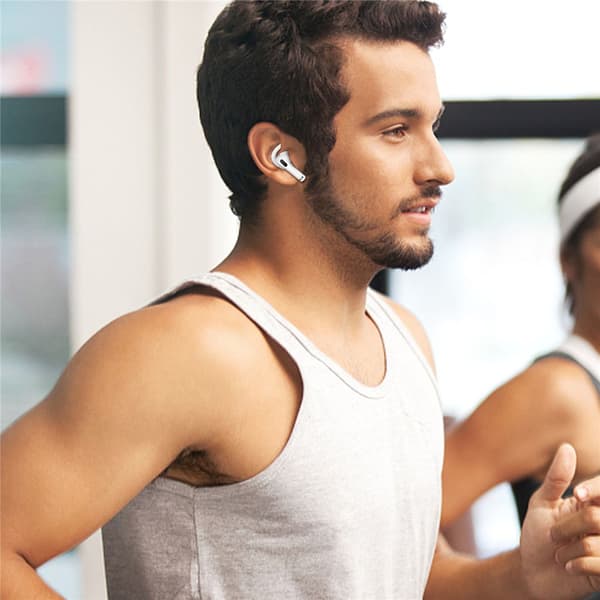 3 Par Eartips EarPads til Airpods 3 white