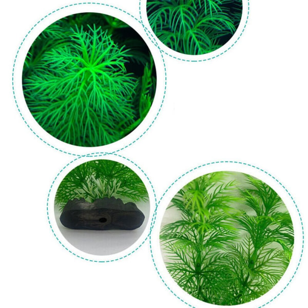 2ST Vattengräs konstgjorda växter X1211 X1211 X1211